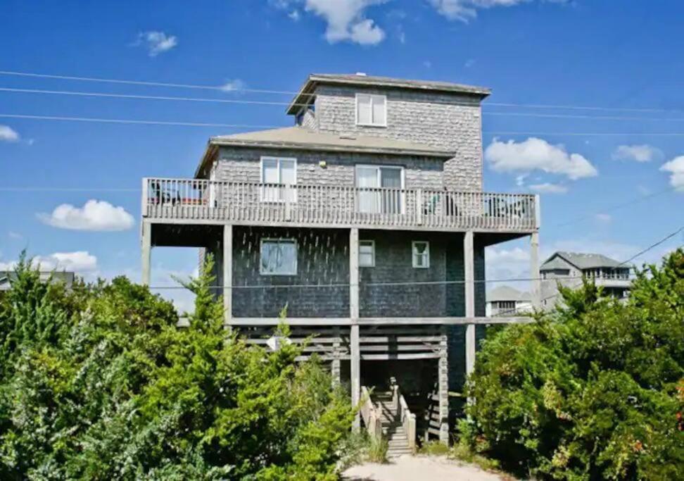 The Lost Loggerhead- Obx Ocean View Beach House Avon Exterior photo